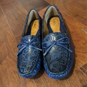 B.O.C. Mule blue & black worn once